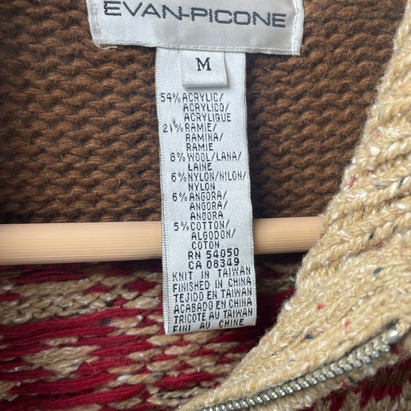 Vintage Evan-Picone Nordic Sweater | Women’s M - Picture 6 of 10